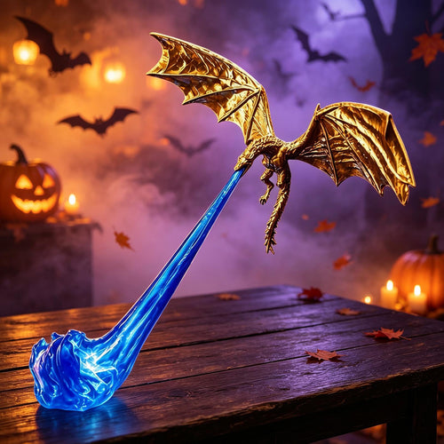 Fire - Breathing Dragon Lamp